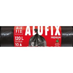 Pytle na odpadky PROFI 120 ℓ/ 10 ks, 45mic., 70 x 110 cm, černé, LDPE