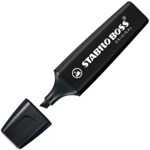 Zvýrazňovač STABILO BOSS ORIGINAL černý 