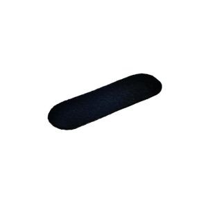 Filcové polštářky do magnetické stěrky WOODEN 10ks, černé 