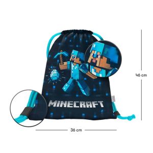 Kapsa BAAGL Minecraft Blue Axe 