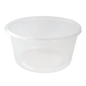 Misky PP kulaté 250 ml 50 ks průhledné 