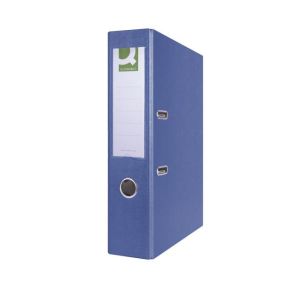 Pořadač pákový Q-CONNECT poloplastový 7,5cm modrý 