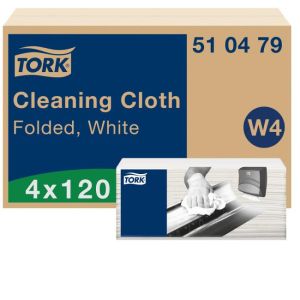 Utěrka TORK jemná čistící 1-vrstv. W4 (120ks) 