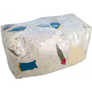 Pucwola - technický textil/čistící hadry tříděné bavlněné 10 kg 