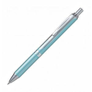 Gelový roller Pentel Energel Steel, světle modrý 
