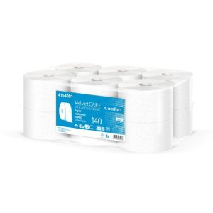Toaletní papír 2-vrstvý VELVET CARE Jumbo 140m (12ks) 