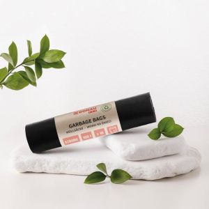 Pytle DONAU ECO strong, ,160 ℓ, 70 mic, 10 ks, černé, LDPE 