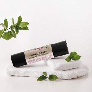 Pytle DONAU ECO strong, 240 ℓ, 70 mic 5 ks, černé, LDPE 