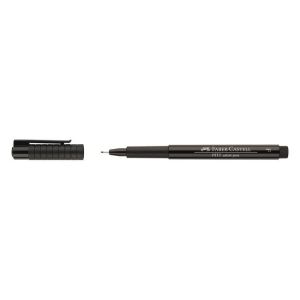Umělecké pero FABER-CASTELL PITT F/199 černá 