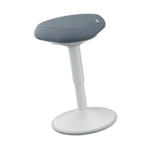 Ergonomická balanční židle Leitz Ergo k sezení, světle šedá 