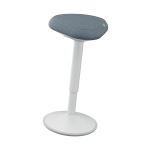 Ergonomická balanční židle Leitz Ergo k stání, světle šedá 