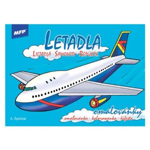 Omalovánka A5 Letadla 