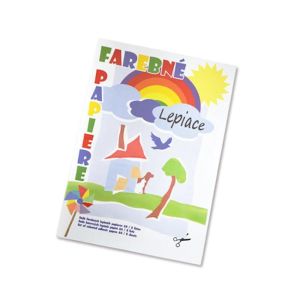 Barevný papír samolepící A4 8-archový 