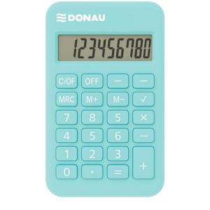 Kalkulačka Donau Tech K-DT2082 tyrkysová 