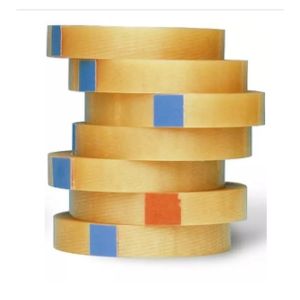Balící lepící páska TESA 25 mm x 66 m průhledná prémiová páska s PVC nosičem