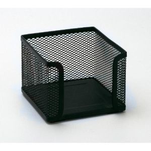 Drátěný stojan na blok `kostka` Sakota 105x80x105mm černý 
