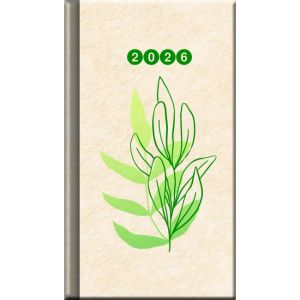 Diář týdenní FSC A6 8x14 cm - EKO 2026 