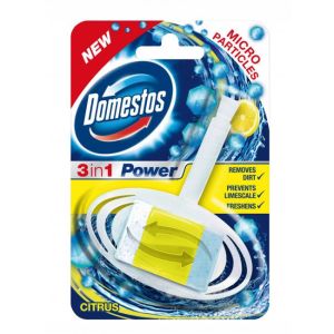 Domestos 3 in1 WC blok závěsný tuhý Citrus 35 g 