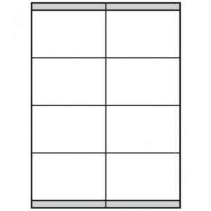 Etikety univerzální 105x72mm Agipa A4 100 archů 
