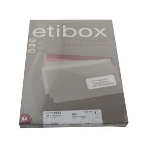 Etikety univerzální 105x148,5mm Etibox A4 100 archů 