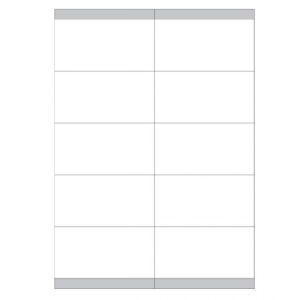 Etikety univerzální 105x57mm Etibox A4 100 archů 