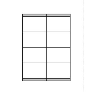 Etikety univerzální 105x70mm Etibox A4 100 archů 
