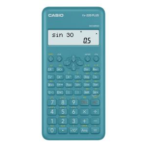 Kalkulačka Casio fx-220 PLUS vědecká modro-zelená 