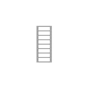Etikety tabelační 88,9x36mm APLI 1 řadové 