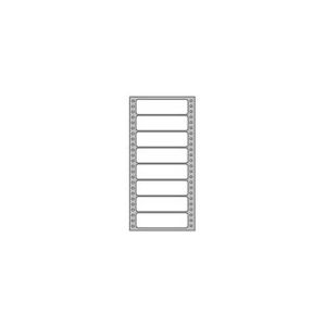Etikety tabelační 101,6x36mm APLI 1 řadové 