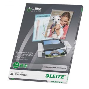 Laminovací fólie Leitz A4 80 mic 