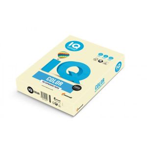 Barevný papír IQ color vanilkový BE66, A4, 160g 