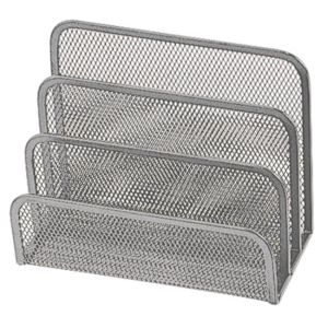 Drátěný stojan na listy 170x135x83mm stříbrný 