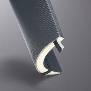 Zápisník CONCEPTUM linkovaný tmavě šedý, měkká vazba 135x210mm