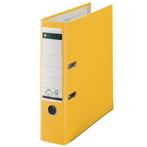 Pákový pořadač Leitz 180° 8cm žlutý 