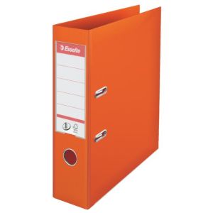 Pořadač pákový Esselte No.1 celoplastový 7,5cm oranžový 