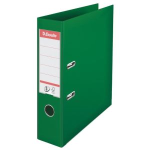 Pořadač pákový Esselte No.1 celoplastový 7,5cm zelený 