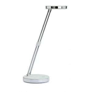 Lampa stolní LED MAUL Puck bílá 