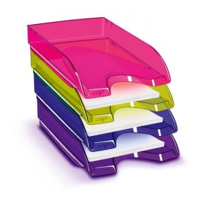 Odkladač Cep Happy transparentní modrý 