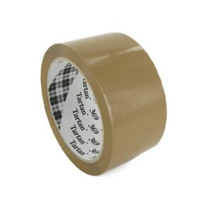 Balící lepící páska Tartan 50mm x 66m hnědá