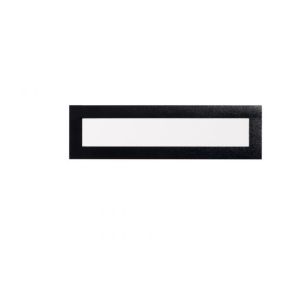 Magnetický DURAFRAME MAGNETIC Top pro A4, 210x40 mm, černý 