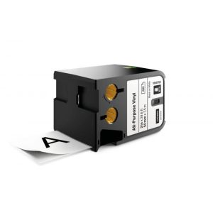 Vinylová páska Dymo XTL 54 mm bílá/černá 