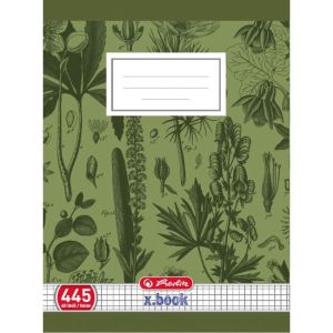 Sešit Herlitz 445, A4, čtverečkovaný, 70g/m2 