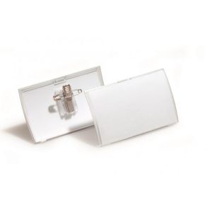 Visačka oblá PP kolíček+špendlík DURABLE CLICK FOLD 75x40mm 25ks 