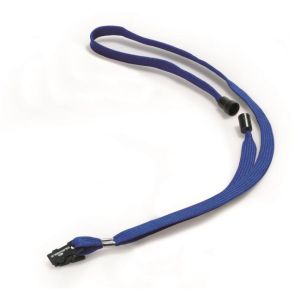 Závěsný řemínek DURABLE 10mm modrý 10ks 