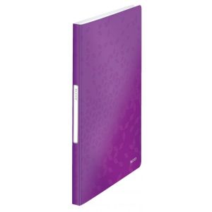 Katalogová kniha 40 Leitz WOW purpurová 