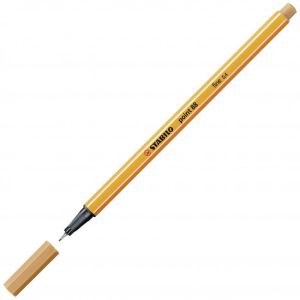 Liner STABILO Point 88 tmavý okr 