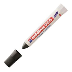 Průmyslový voskový popisovač edding 950 černý 