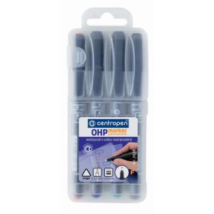 Sada popisovačů OHP Centropen 2636 F/4S 