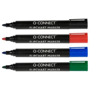 Sada popisovačů na flipchartové bloky Q-CONNECT 4S 