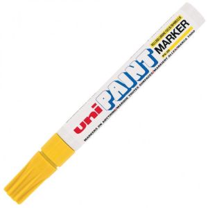 Lakový popisovač uni PAINT PX-20 žlutý 